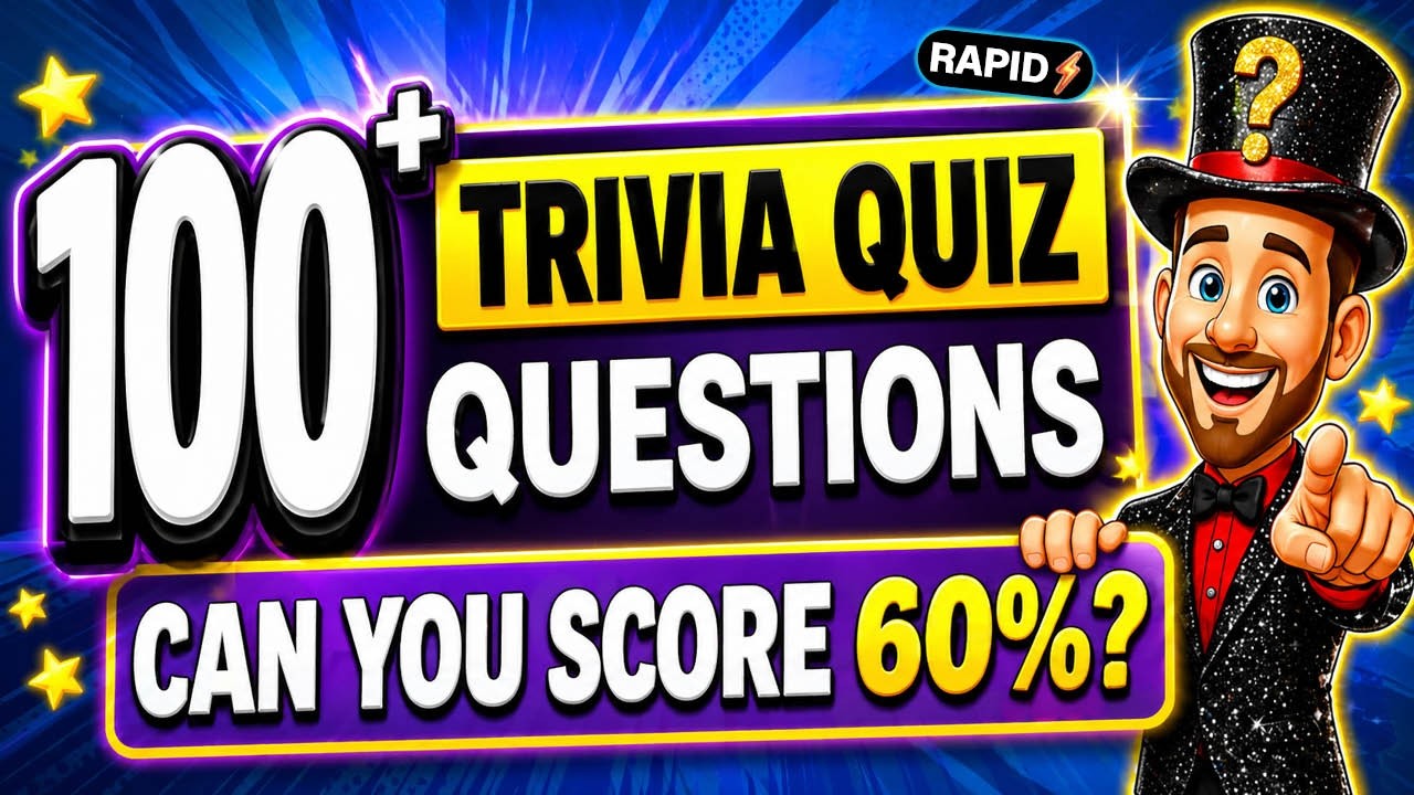 100+ MOST FUN Lightning Quiz Trivia Questions EVERYONE Should Beat!