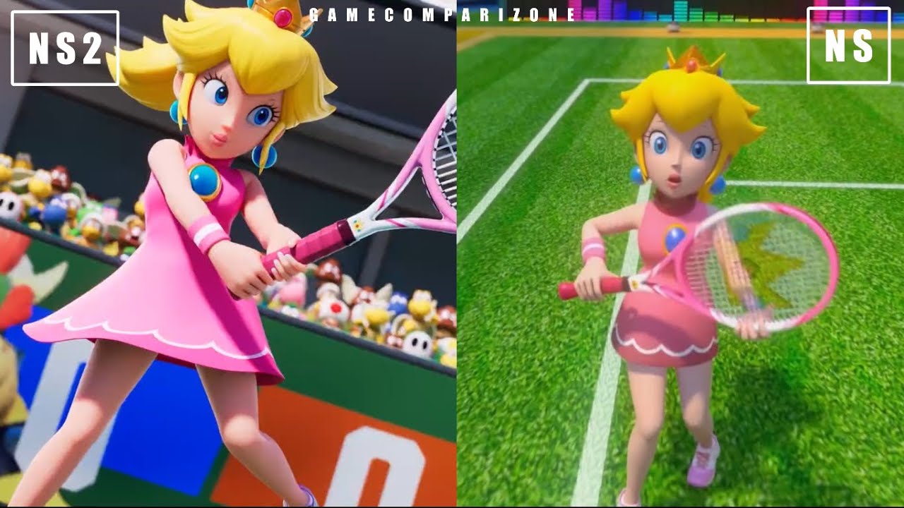Mario Tennis Fever Switch 2 vs Mario Tennis Aces Switch