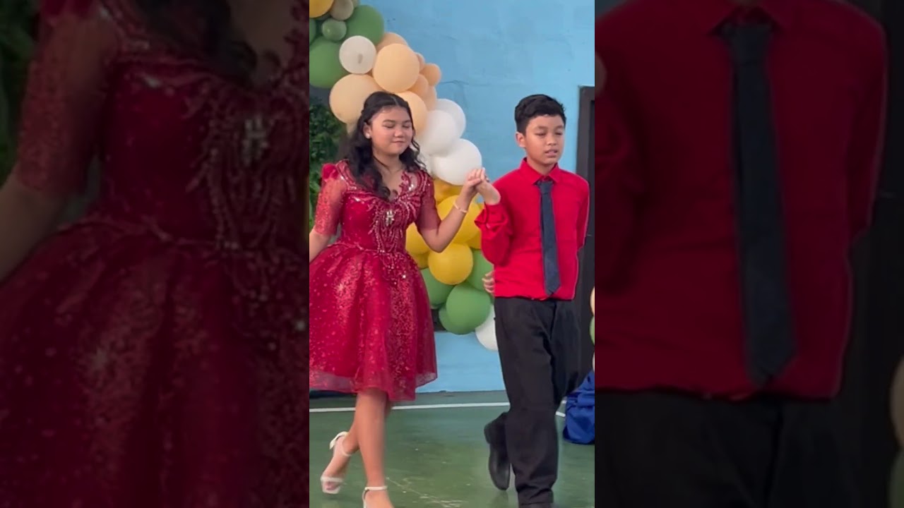 my little princess Alyx and Adam #candlelightparty  #prom  #lovestory #closefriends #SMIS #youtube