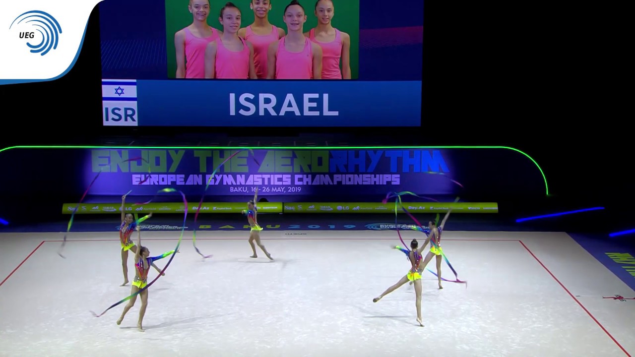Israel - 2019 Rhythmic Gymnastics Junior European silver medallists, 5 ribbons