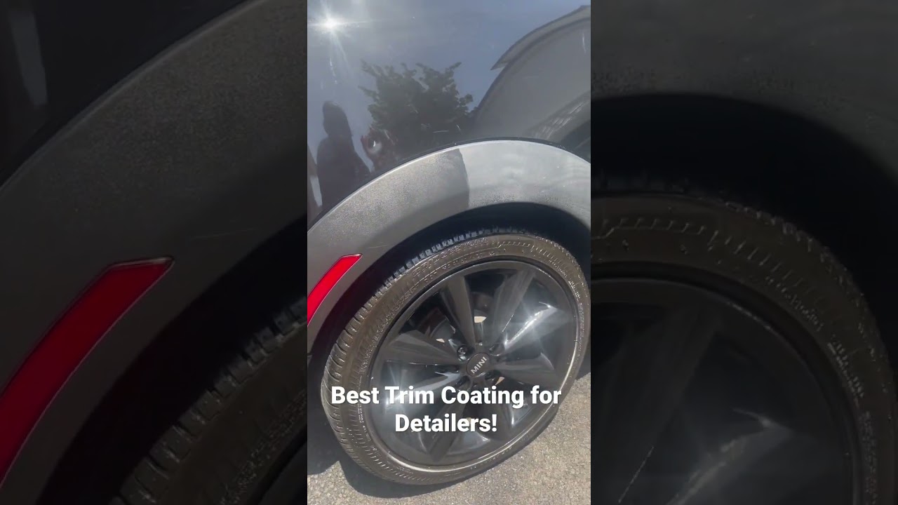 Best Plastic Trim Coating for Detailers