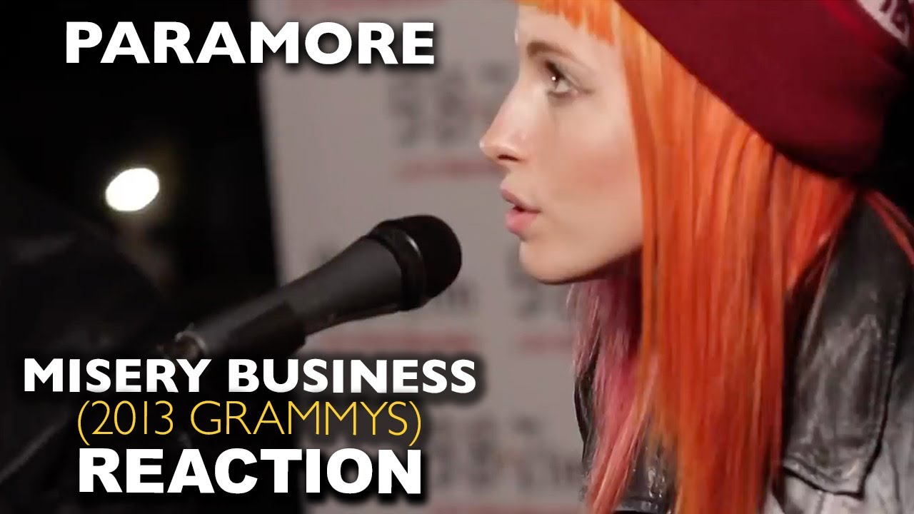 Brothers REACT to Paramore: Misery Business (2013 Grammy Awards, Acoustic)