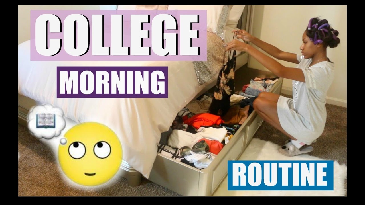 COLLEGE MORNING ROUTINE 2016