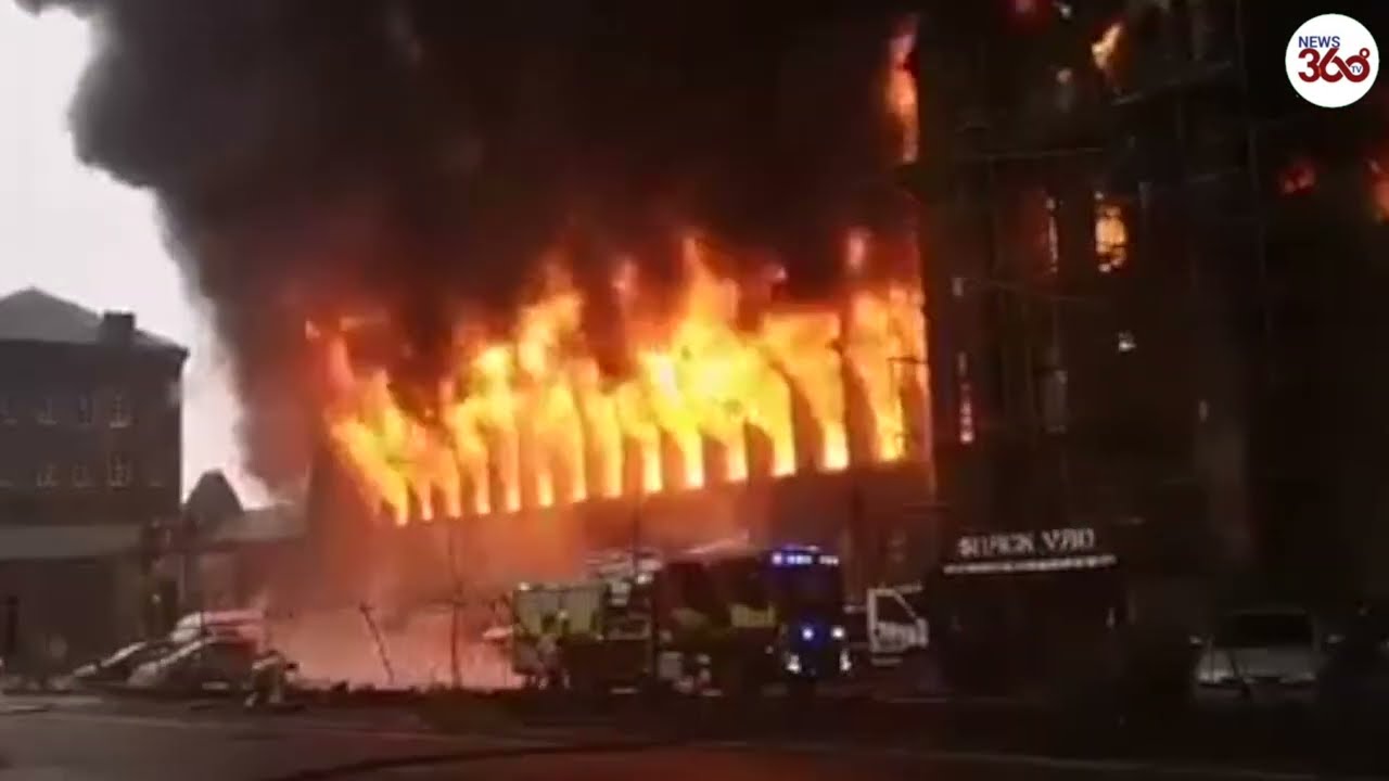 Dalton Mills fire: Blaze rips through 150-year-old building used in Peaky Blinders and Downton Abbey