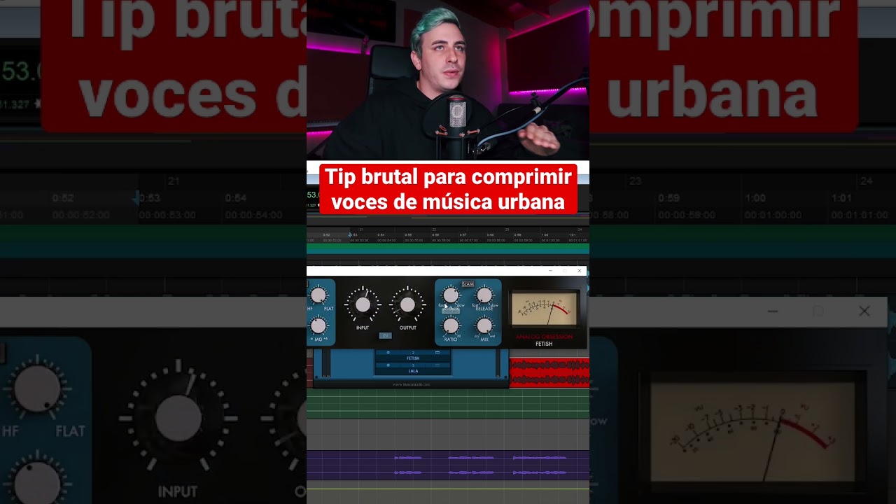 El mejor tip para comprimir voces de m&uacute;sica urbana (2022) [Con plugins gratuitos 🤑]