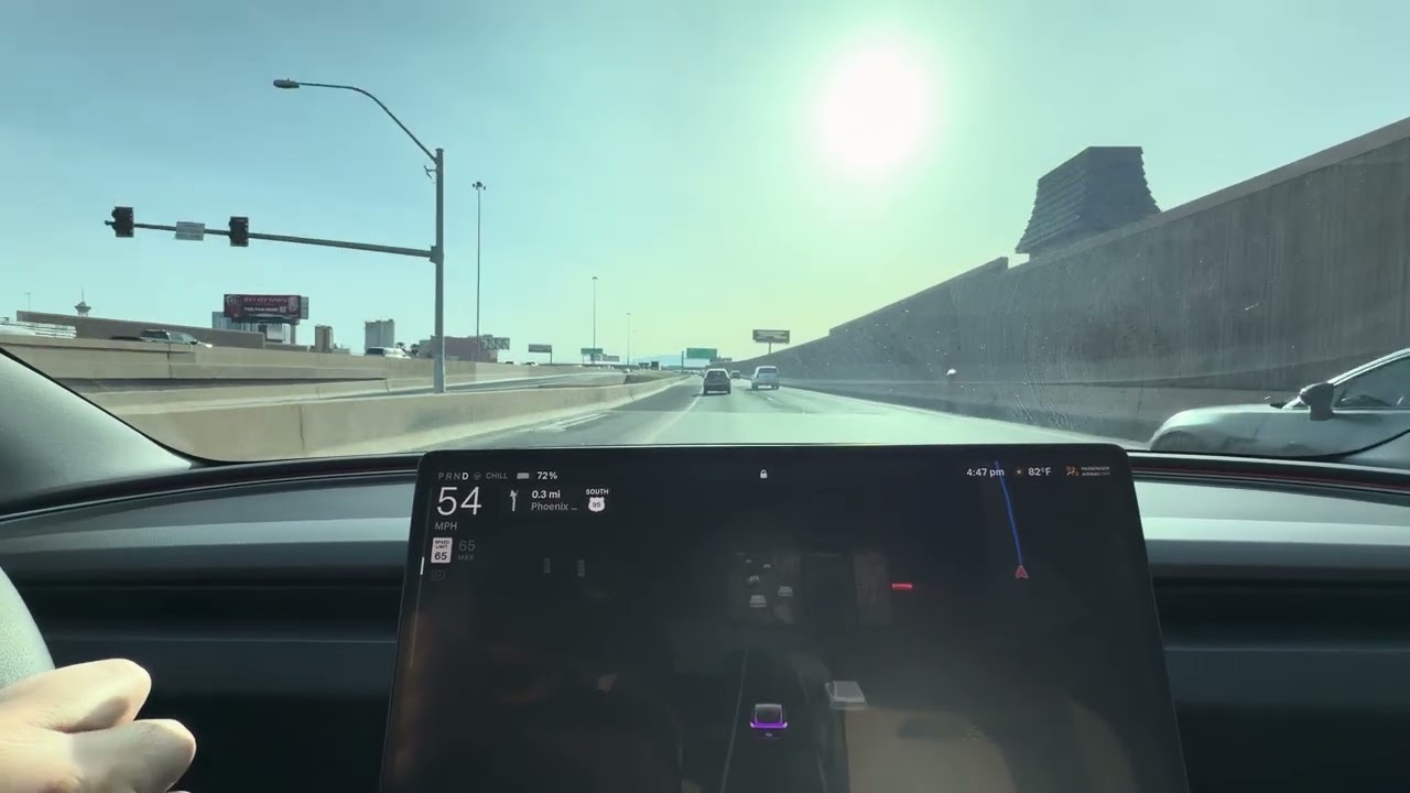 2024 Tesla Model 3 - Las Vegas Afternoon Drive Part 1 - March 15, 2026