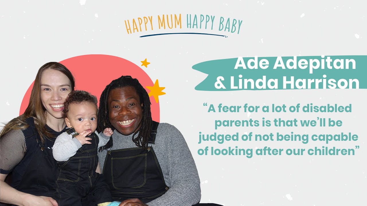 Judgement that comes with being a disabled parent | Ade Adepitan on Happy Mum Happy Baby | AD