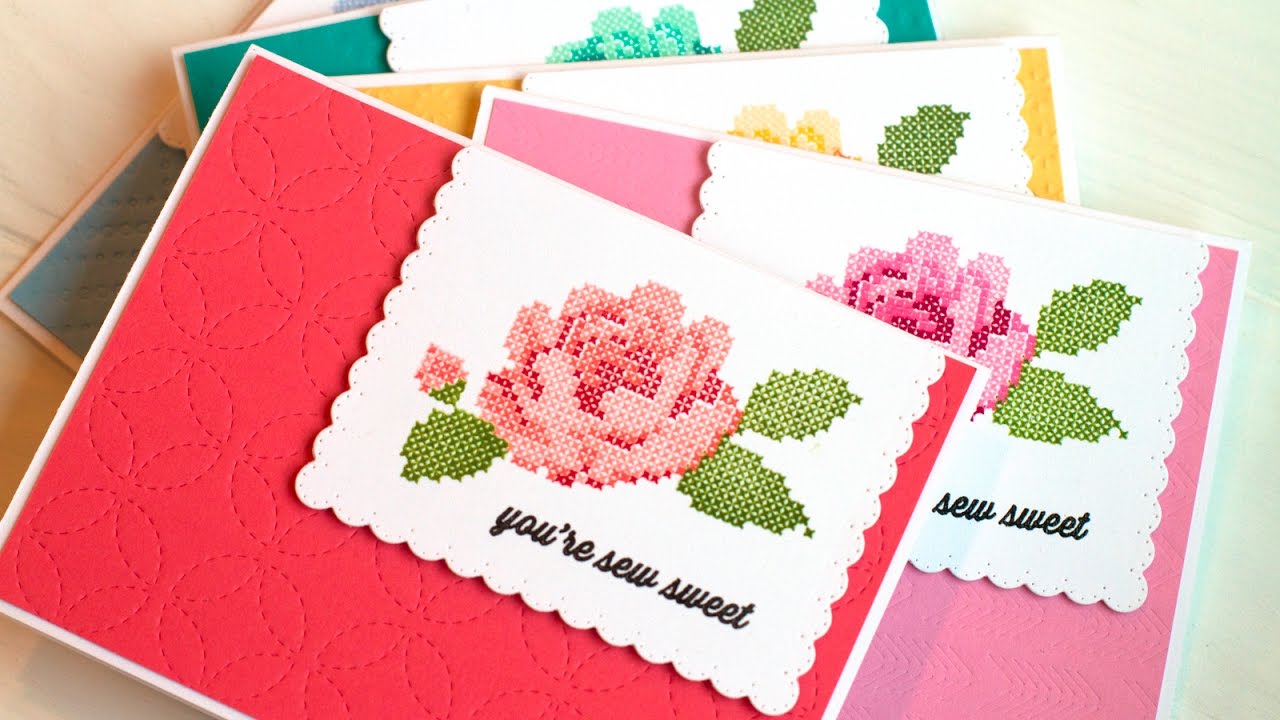 Faux Colored Embossing