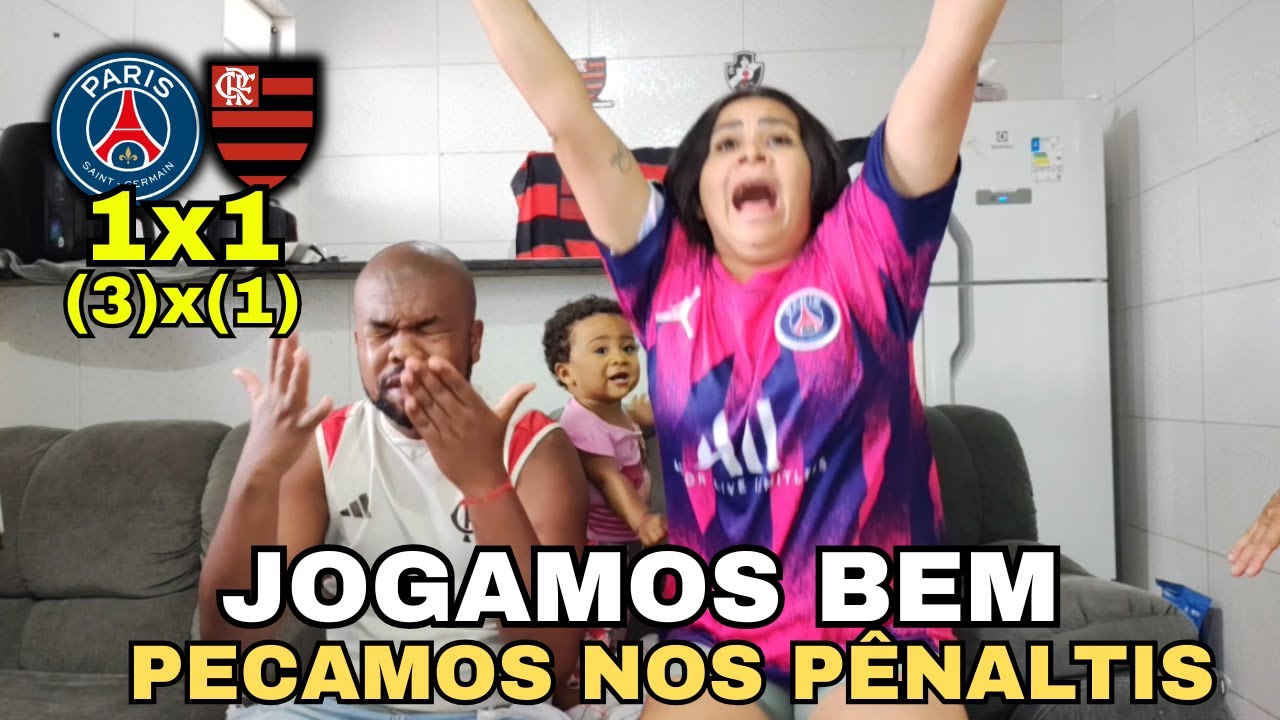 PSG x Flamengo, react; Mengão é derrotado nos pênaltis pela Copa Intercontinental!