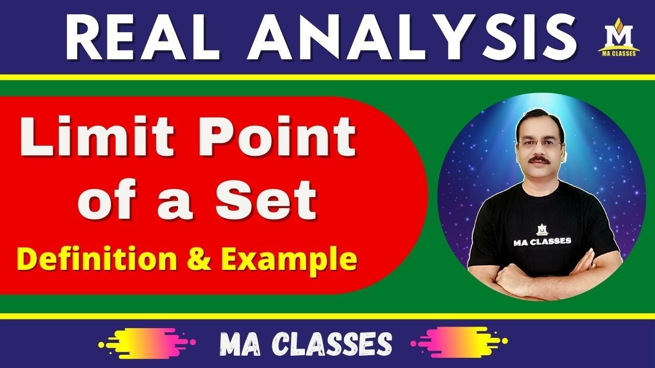 Limit point of a Set (Definition & Example), Isolated Point, Derived Set [B.Sc./ IIT JAM (Maths)]