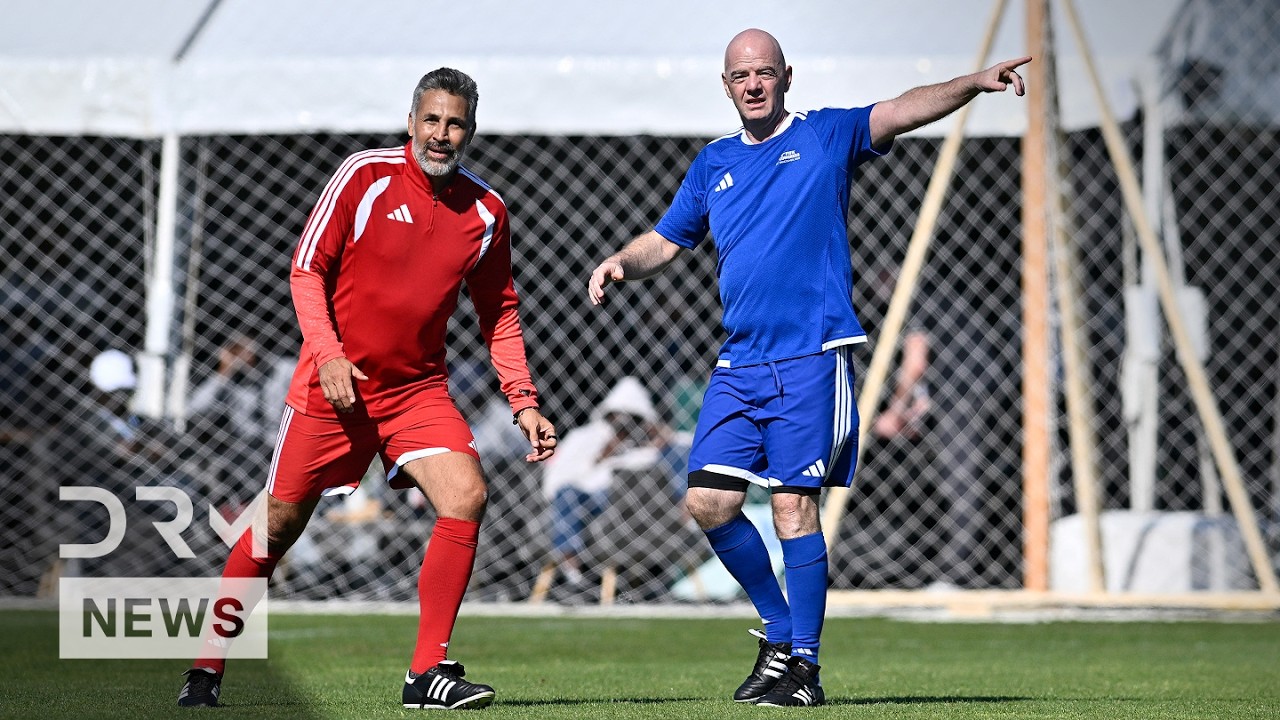VIDEO: FIFA President Infantino Plays Football in Vancouver Ahead of FIFA Congress Gathering | AD1B