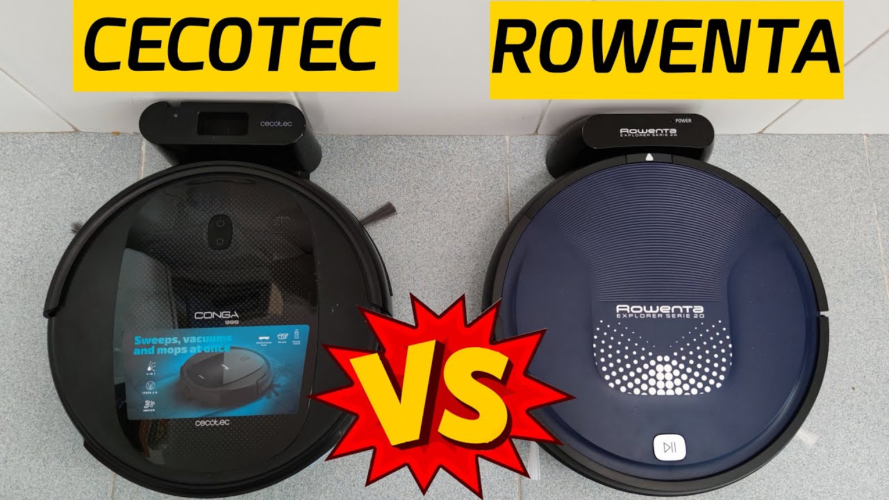 Conga 999 Vital vs Rowenta Xplorer 20 Aqua ❗ ¿Cuál es el MEJOR ASPIRADOR BARATO?