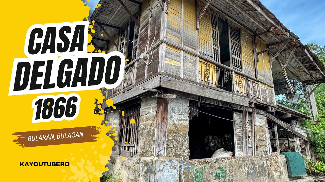 PINAKA ENGRANDENG BAHAY NOON SA BULAKAN! THE JUANITA YCASIANO & AMBROSIO DELGADO HERITAGE HOUSE 1866