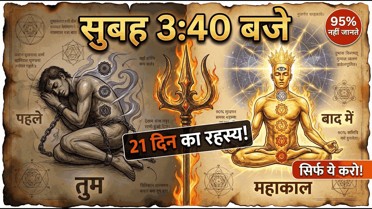 सुबह 3:40 बजे बस ये 3 मिनट! 21 दिन में खुद देखोगे चमत्कार! | Ancient Shiva Formula