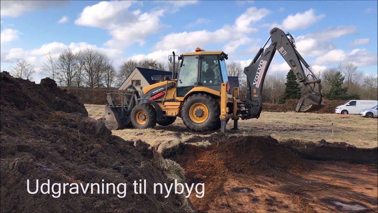 Udgravning til nybyg