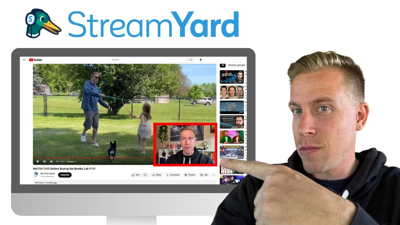 How to Create Reaction Videos with StreamYard