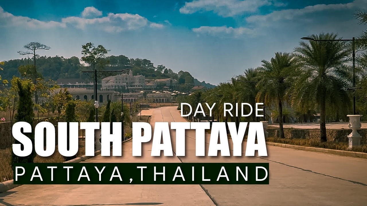 POV Motorbike Ride – South Pattaya | Day Ride | 4K No Commentary