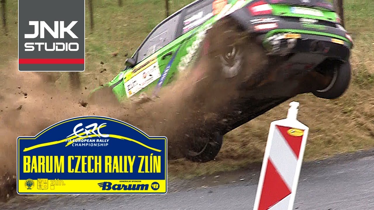 Best of Barum Czech Rally Zl&iacute;n 2018 Leg 2 (crash & action)