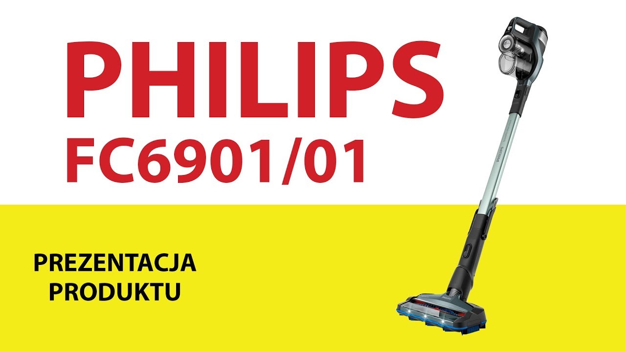 Odkurzacz PHILIPS SpeedPro Max Aqua FC6904/01 myjący
