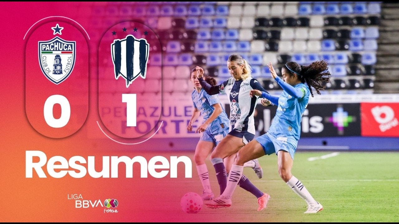 PACHUCA 0-1 RAYADAS J14 | Triunfo rayado por la m&iacute;nima en el Hurac&aacute;n