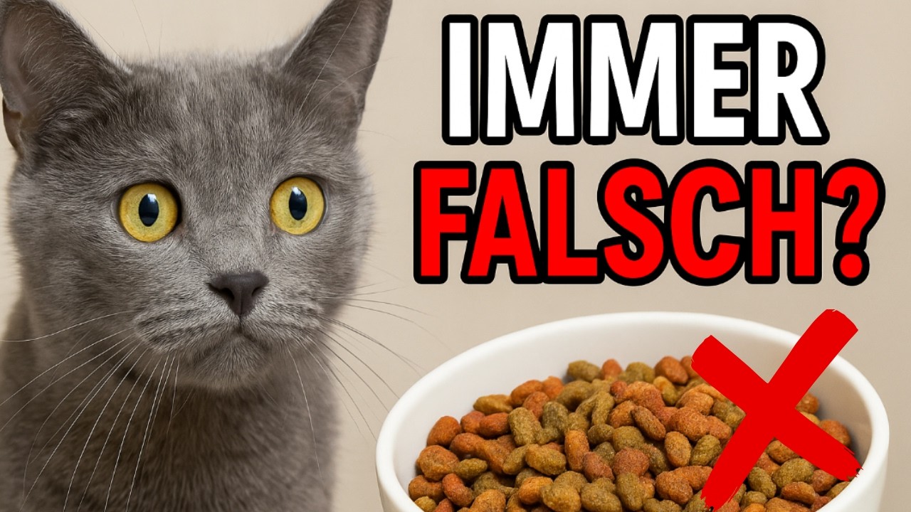 Du hast deine Katze die GANZE ZEIT falsch gefüttert! 😱 (SO geht’s richtig)