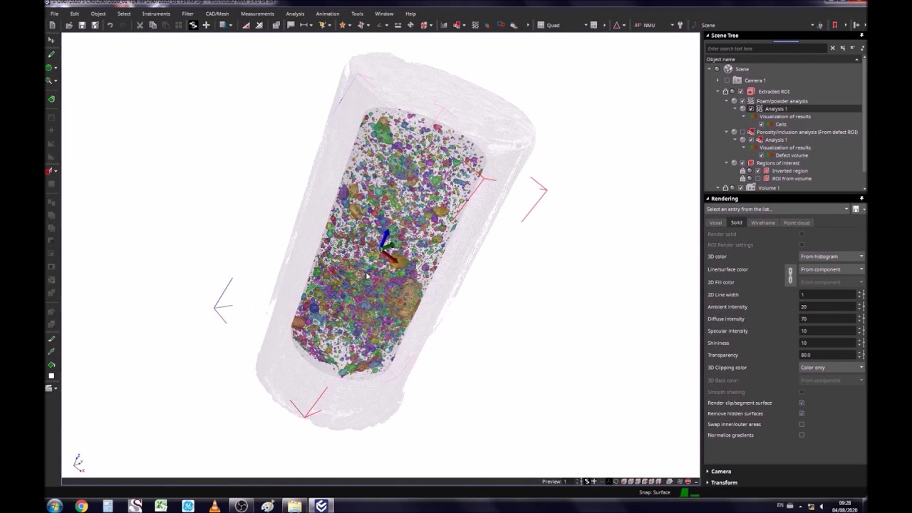 Episode 7: Analysis method for porous concrete using VGStudioMax