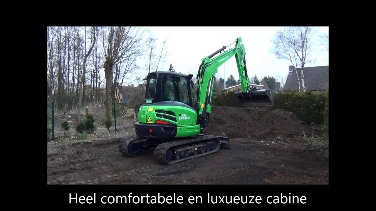 Minigraver 5,5 ton huren | Huurland