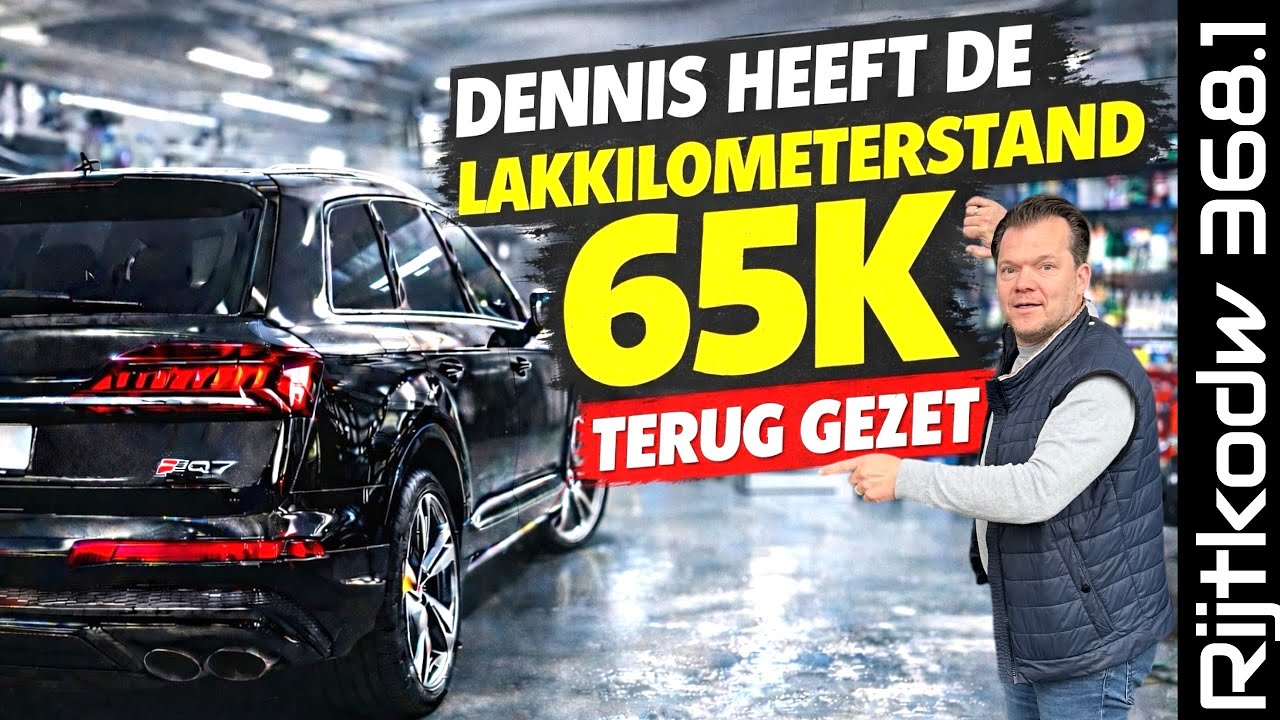 Dennis zet lakkilometerstand 65K terug | Hoe reinig je een rib | Onverwacht reparatie Porsche 992 4S