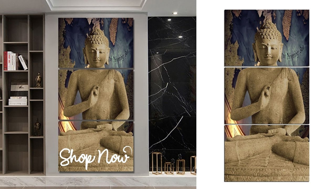 Framed Wall Art Buddha Collection Artwork-Free Shipping