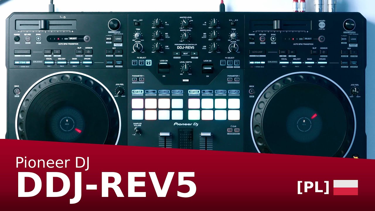 djproTV - Pioneer DJ DDJ-REV5 - polska recenzja / test
