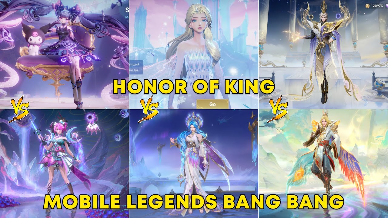 MLBB vs HOK 2026 | Collector Skin vs High Tier Skin Comparison (Ultra HD)