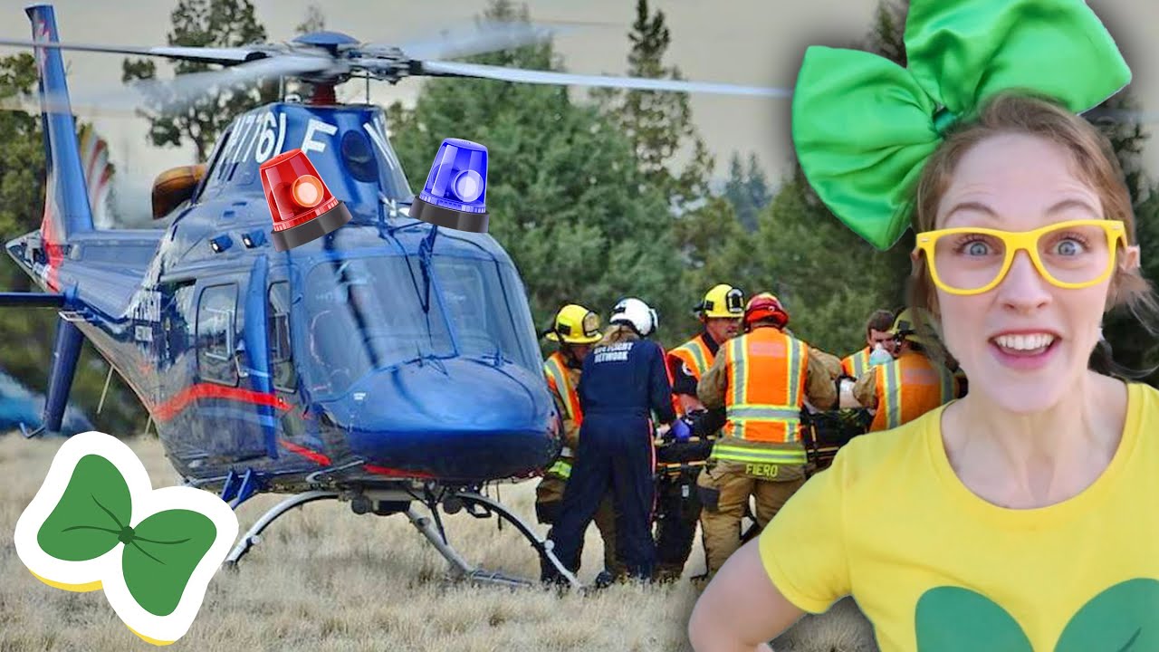 HELICOPTER AMBULANCE 🚨🚨 And Airplane For Emergencies | Airplane and Helicopter Tour For Kids