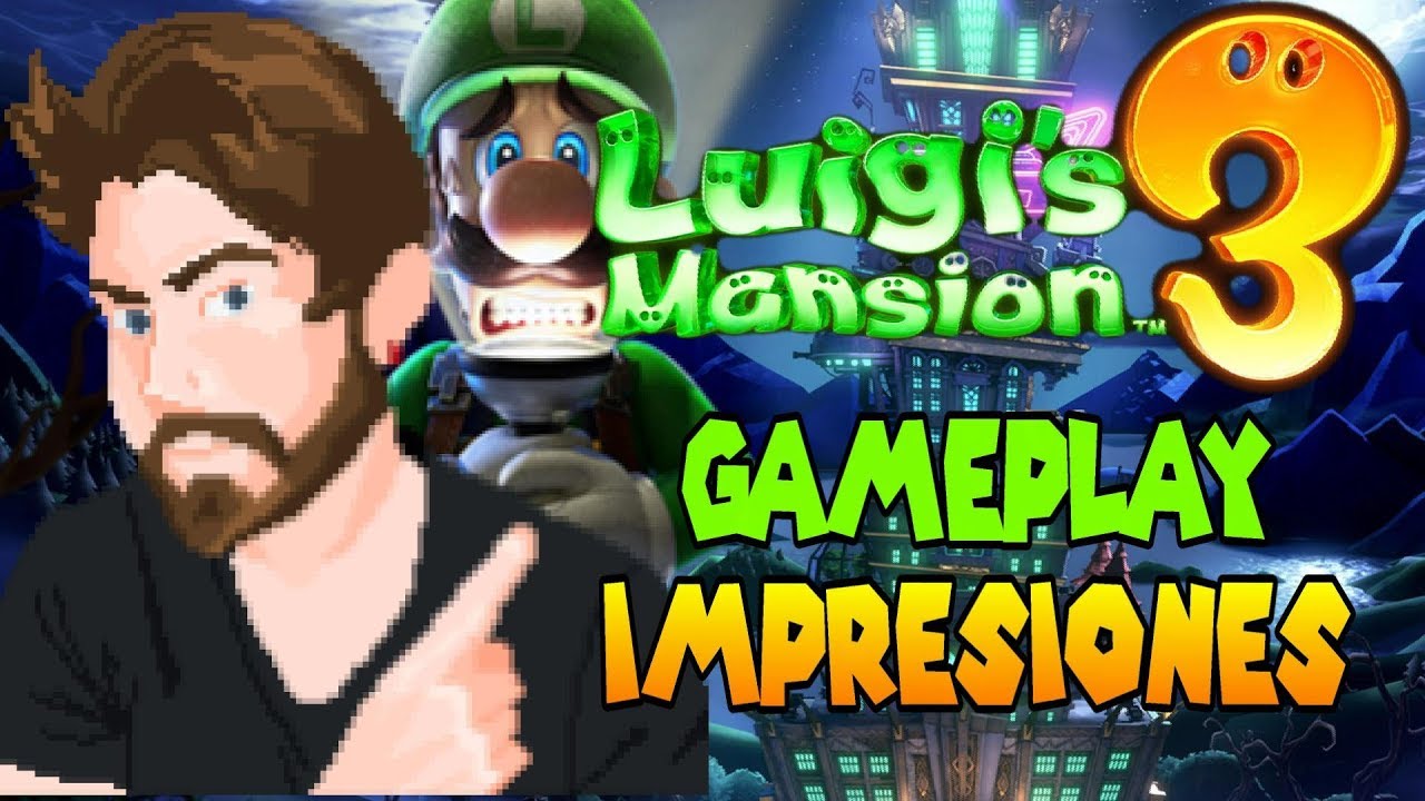 Luigi's Mansion 3 Gameplay + Impresiones | El nuevo Techo Técnico de Switch?