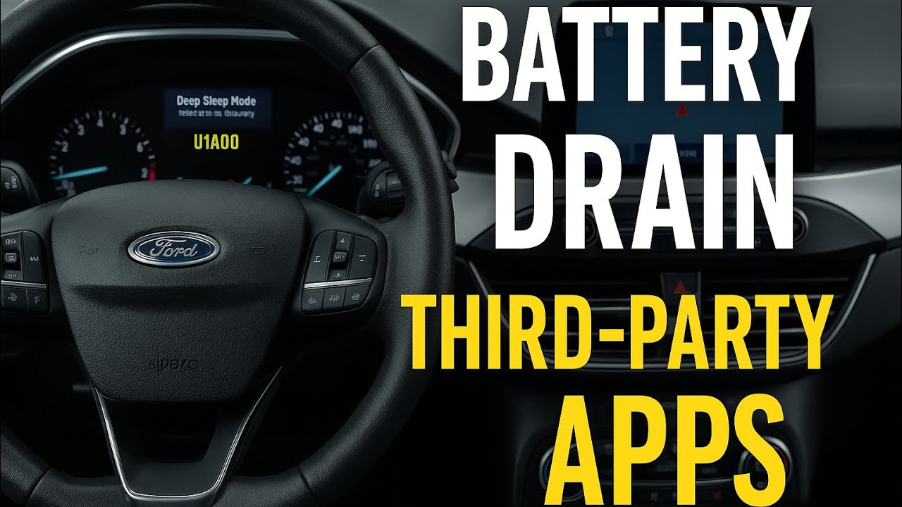 Ford Battery Drain FIX 🔋 | Stop 12V Issues from FordPass, LincolnWay & Third-Party Apps