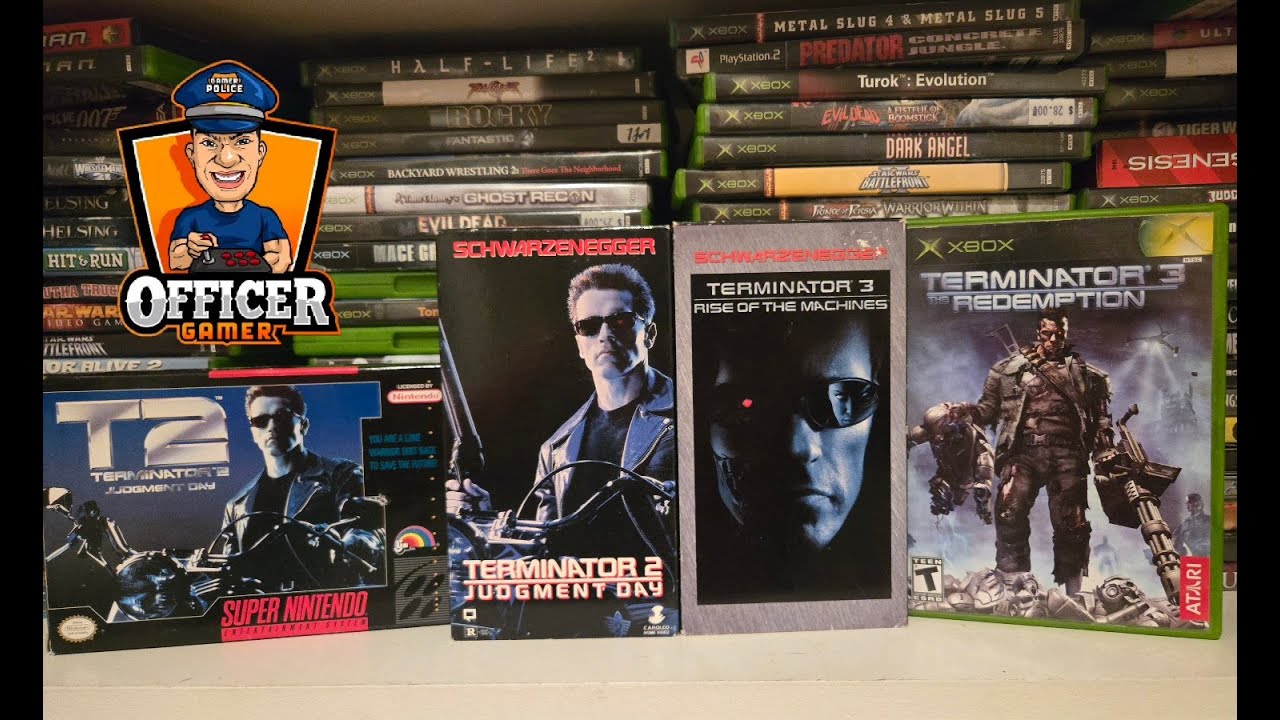 Termiantor 2 Judgment Day. Terminator 3 The Redemption Snes/ Xbox Review