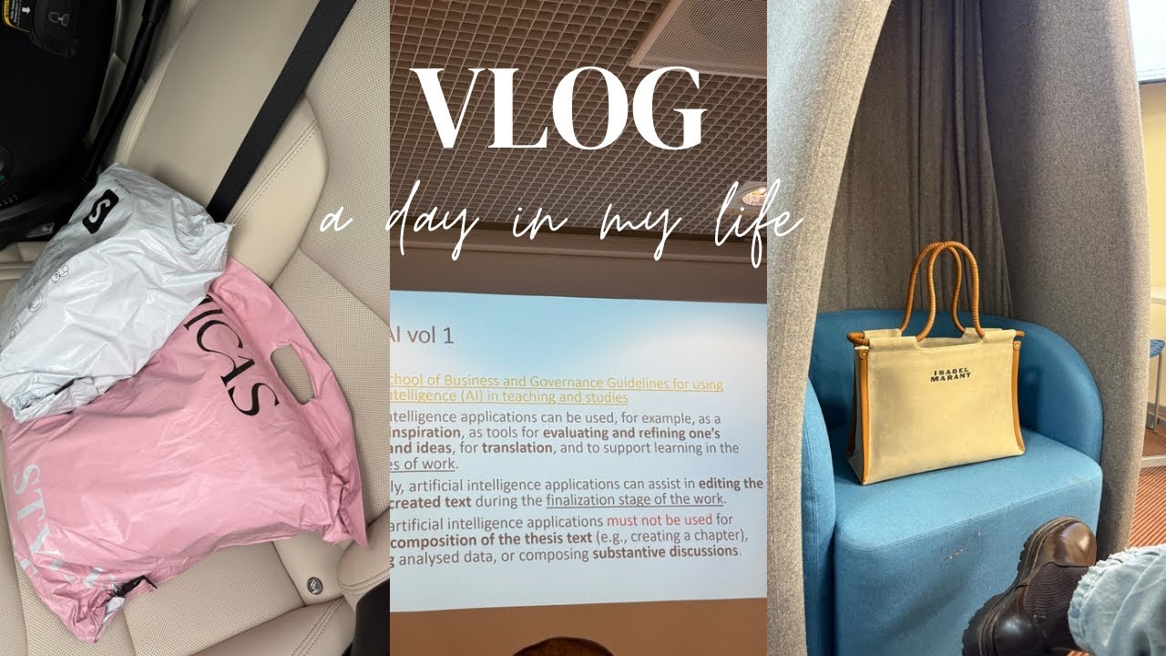 Navigating winter in Tallinn ❄️ | A day in my life: School, unboxing & cozy vibes😍📚#tallinn