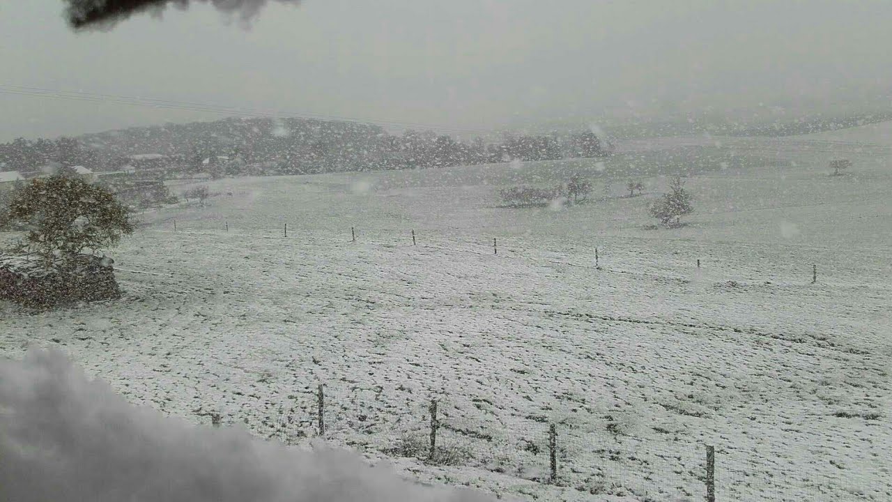 ❄Bourrasque de Neige !❄- ☁ Probablement les dernières neiges de la Saison !😢 - Chroniques Orageuses