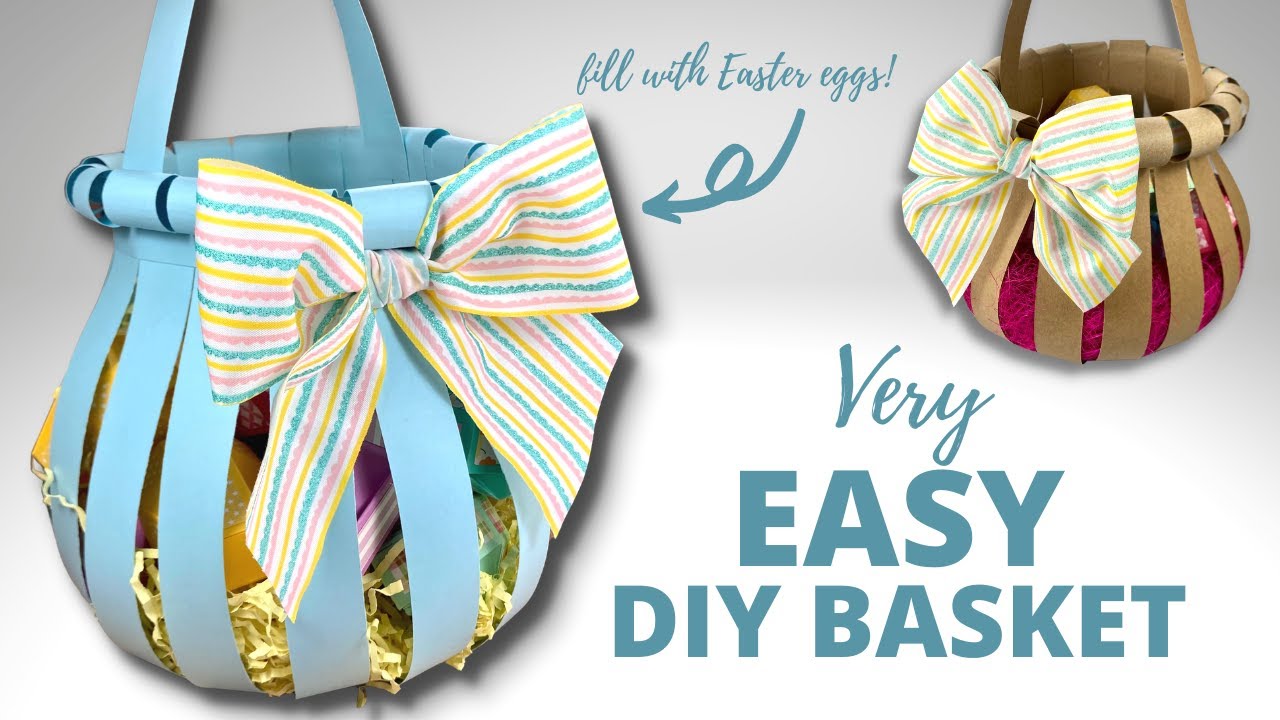 A Very Easy DIY Basket | NO DIES NEEDED!