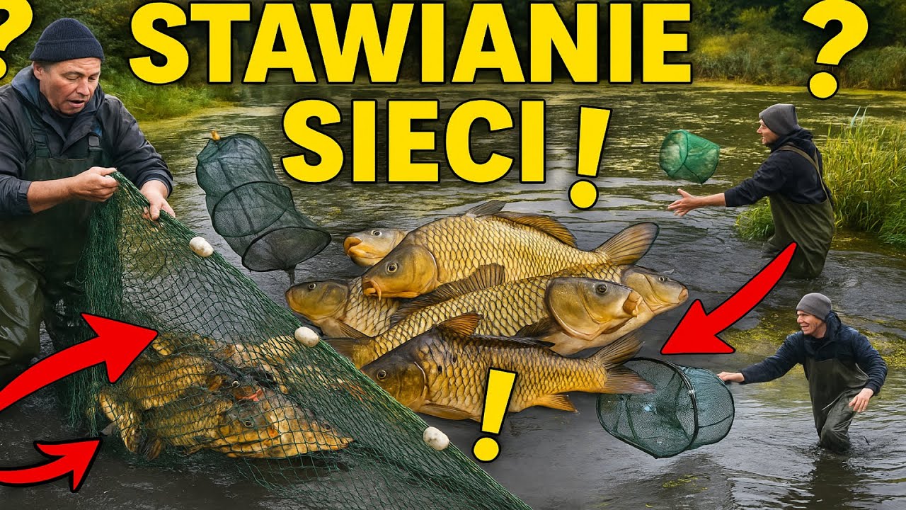 To nie kłusownictwo… to sztuka! Zobacz, jak naprawdę  łowi się ryby sieciami!