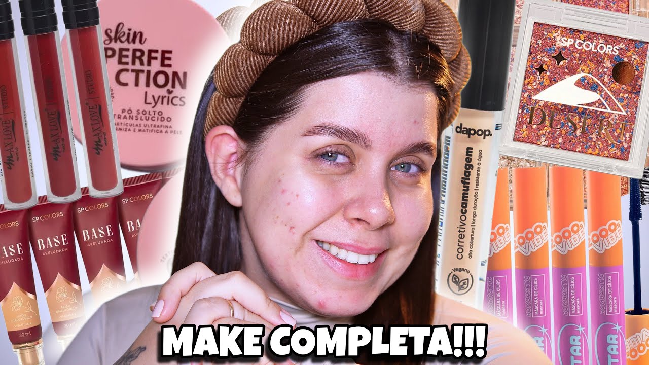 Kit de MAKE COMPLETA para PRESENTE de R$100 #JehTodoDia14