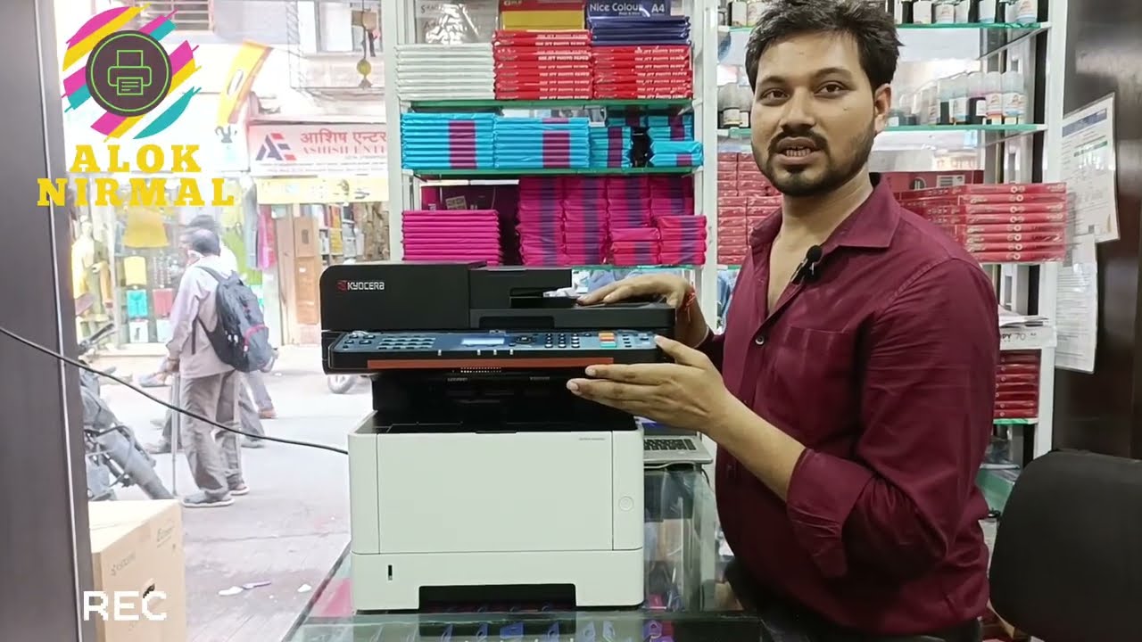 Best 👉Xerox Machine KYOCERA ECOSYS MA4000x Laser Printer Print Copy Scan  40ppm ADF Scan OCR #new 