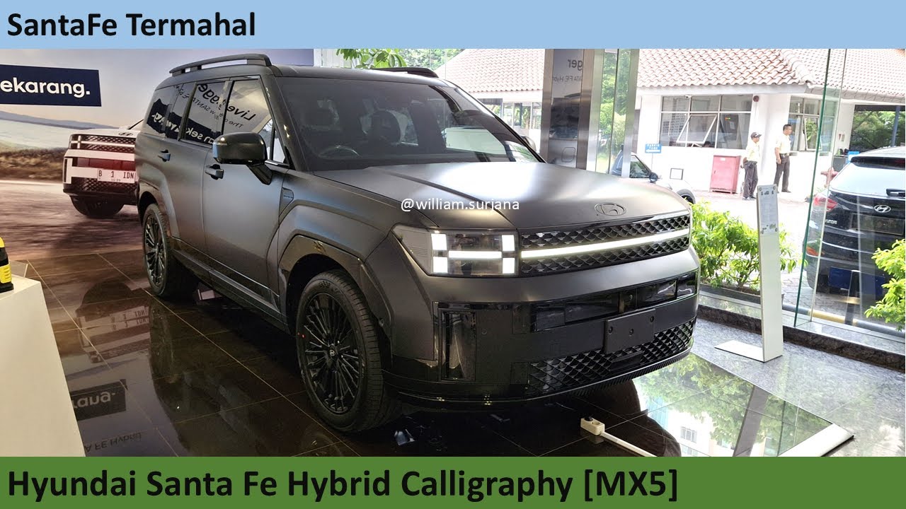 Hyundai Santa Fe Calligraphy Hybrid [MX5] review - Indonesia