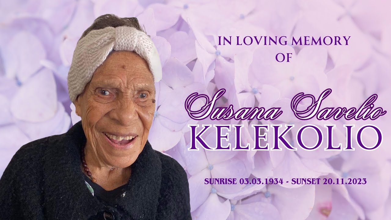 Funeral Service for Susana Savelio Kelekolio