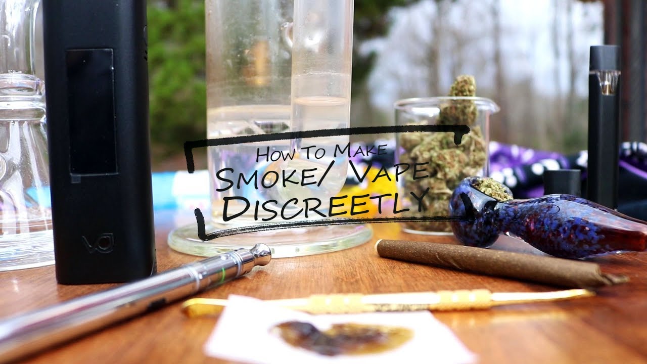 How to Smoke/ Vape Cannabis Discreetly (Worst to Best Methods): Cannabasics #84