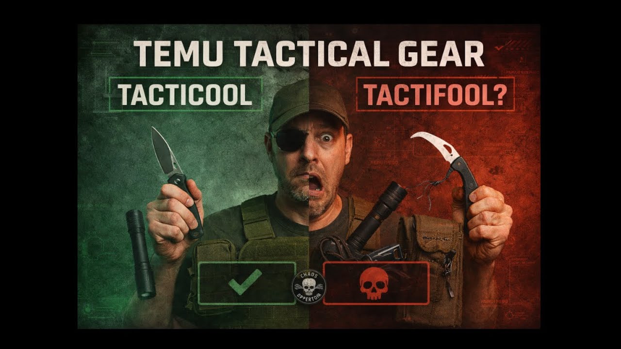 TEMU Tactical Gear Under $25 | Tacticool or Tactifool?