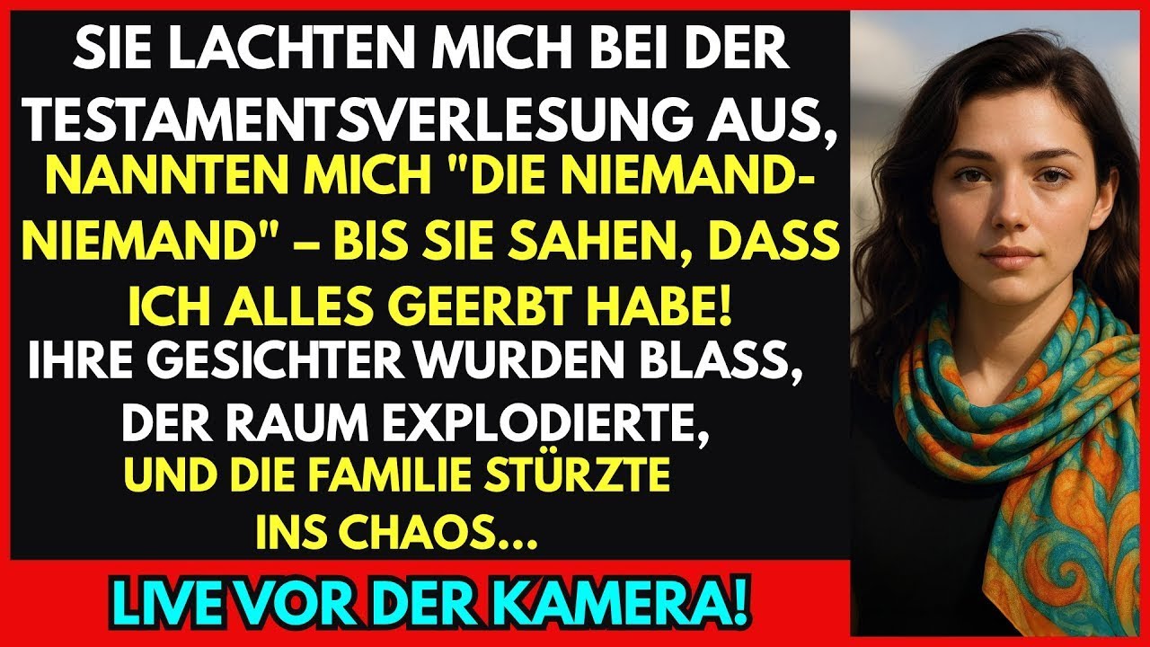 Eltern wollten mich beim Testament bloßstellen – doch ich erbte alles und sie waren fassungslos