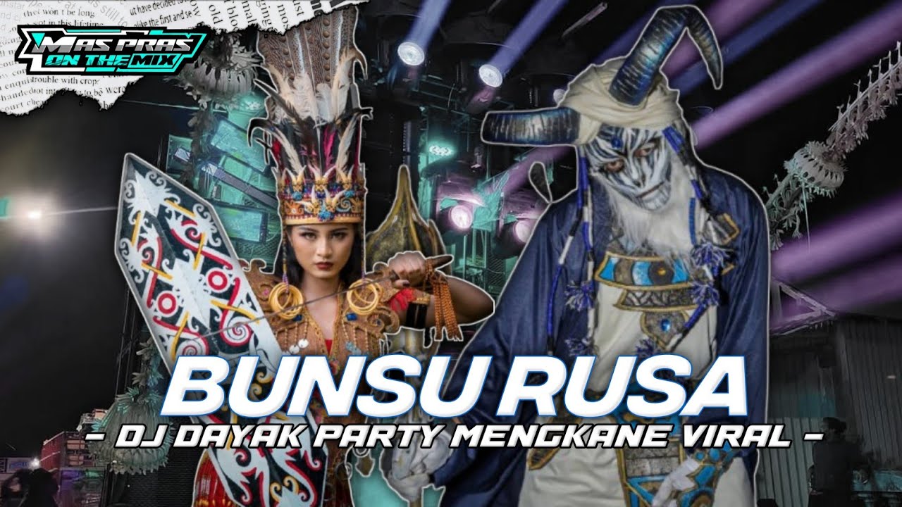 DJ BUNSU RUSA PARTY MENGKANE VIRAL TIKTOK  JOGET KARNAVAL‼️🔥