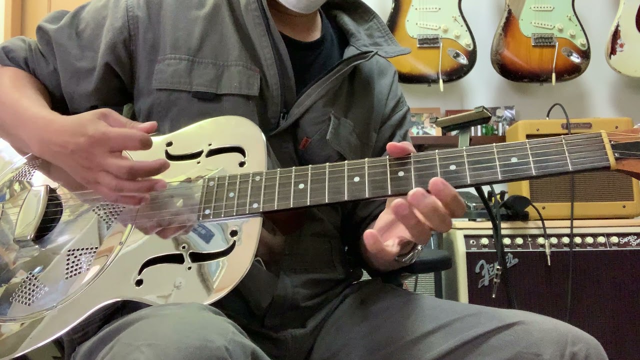 Pride and Joy Dobro Hound Dog M-14 Metal Body