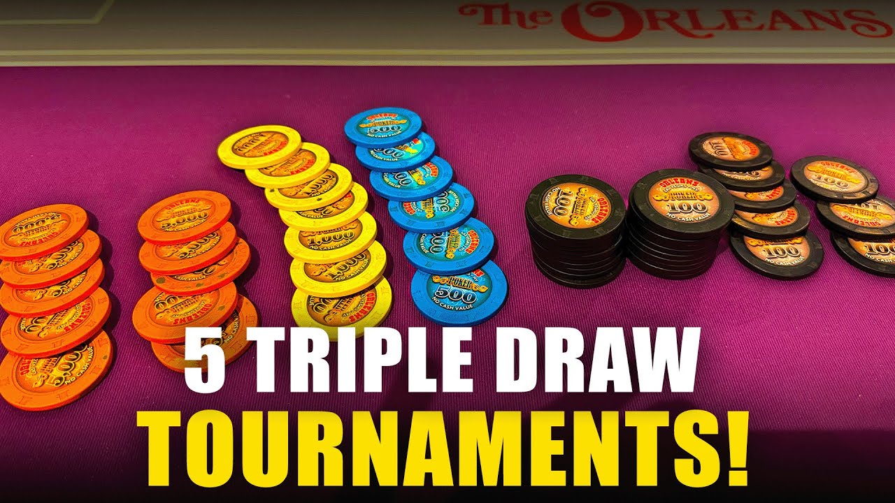 Могу ли я попасть на финальный стол турнира WSOP Triple Draw Poker? Poker Vlog, выпуск 23