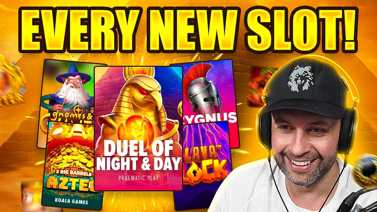 WE BOUGHT & SPUN IN a BONUS on EVERY NEW SLOT RELEASED!!